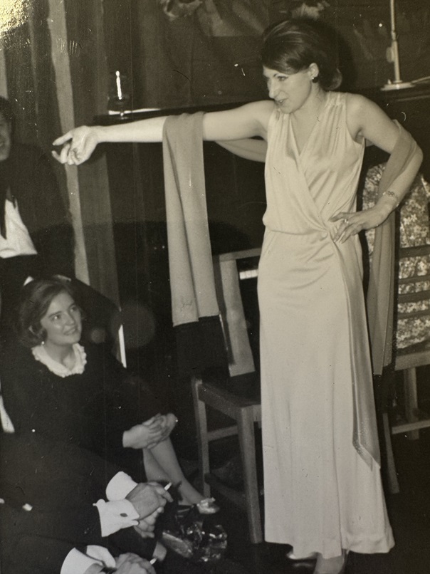 Liz and fellow students at the 1970 Abbotsford Ball