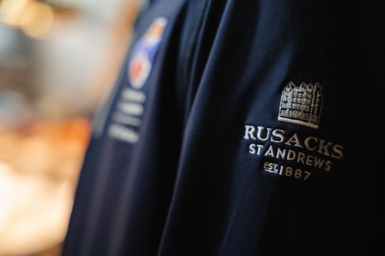 Rusacks St Andrews branded Saints Golf kit